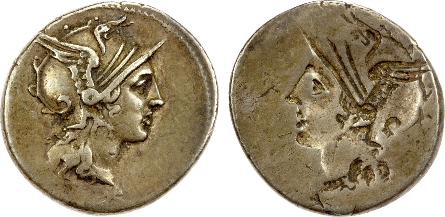 112 Bc ROMAN REPUBLIC: T. Didius, AR denarius (3.91g), Rome, 113-112 BC, VF ...