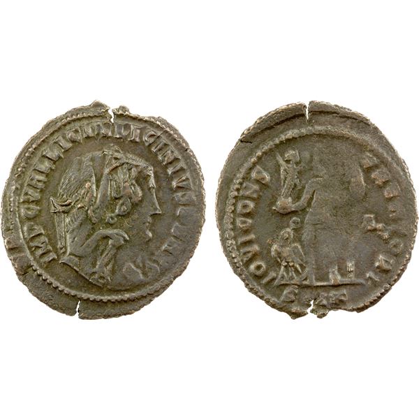 ROMAN EMPIRE: Licinius I, 308-324 AD, AE follis (2.83g), Cyzicus, 313-315 AD, EF-AU