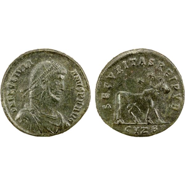 ROMAN EMPIRE: Julian II, 361-363 AD, AE27 (7.62g), Cyzicus, Choice VF