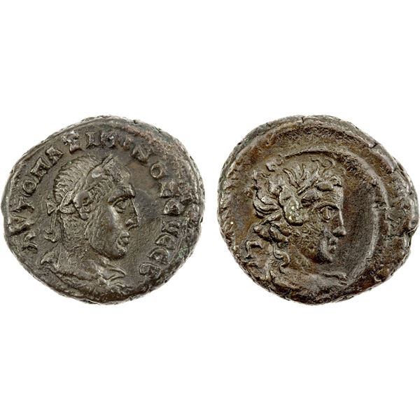 ROMAN PROVINCIAL: EGYPT: Maximinus, 235-238 AD, AE tetradrachm (12.07g), Alexandria, year 3 (236/7 A
