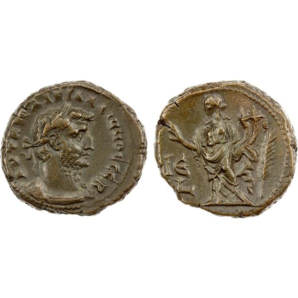 ROMAN PROVINCIAL: EGYPT: Gallienus, 253-268 AD, AE tetradrachm (9.63g), Alexandria, year 15 (267/8 A