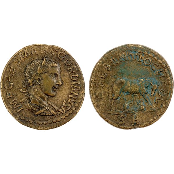 ROMAN PROVINCIAL: PISIDIA: Gordian III, 238-244 AD, AE33 (24.71g), Antioch, Choice VF