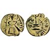 Image 1 : ARAB-BYZANTINE: Standng Caliph, ca. 692-698, AE fals (3.67g), Manbij, lovely VF