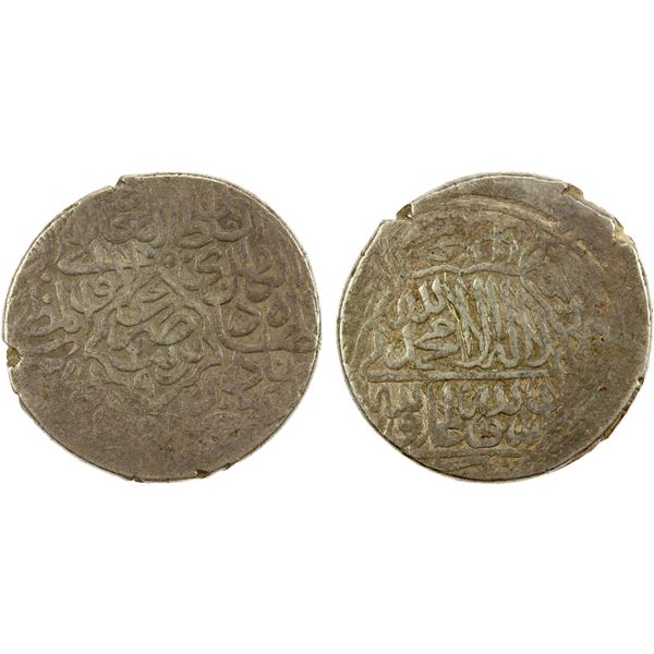 SAFAVID: Isma'il I, 1501-1524, AR shahi (9.91g), Turbat, AH924, VF