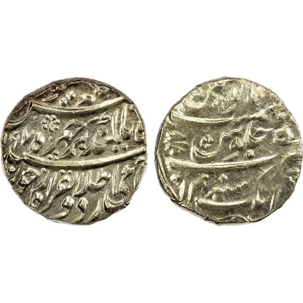 DURRANI: Taimur Shah, 1772-1793, AR rupee, Attock, AH1197 year 14 (over 12), VF-EF