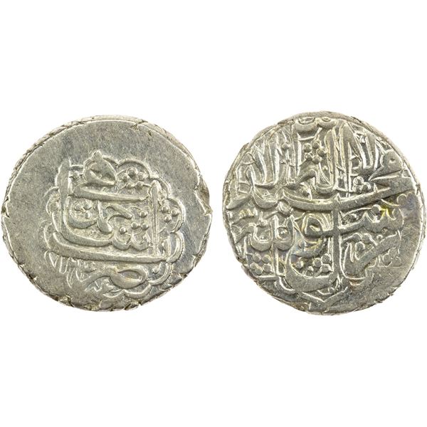 DURRANI: temp. Kohandil Khan, 1830-1839/1st reign, AR rupee (9.07g), Ahmadshahi, AH1246, strong VF-E