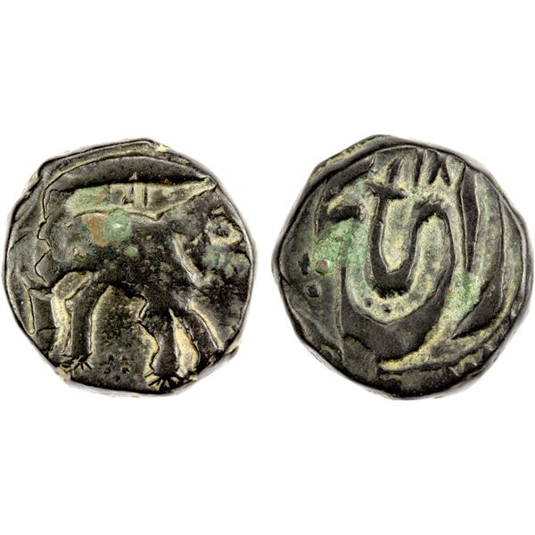 CIVIC COPPER: AE falus (9.13g), Derajat, AH1203, VF