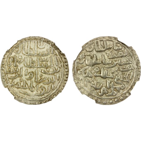 BENGAL: Nasir al-Din Nusrat Shah, 1519-1531, AR tanka, Muhammadabad, AH935, NGC MS62