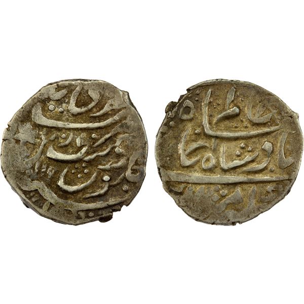 GARHWAL: Lallat Shah, 1772-1780, AR timasha, Srinagar, AH1191, VF