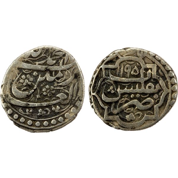 GEORGIA: Irakli, 1762-1798, AR abazi sirma (2.98g), Tiflis, AH1195, VF