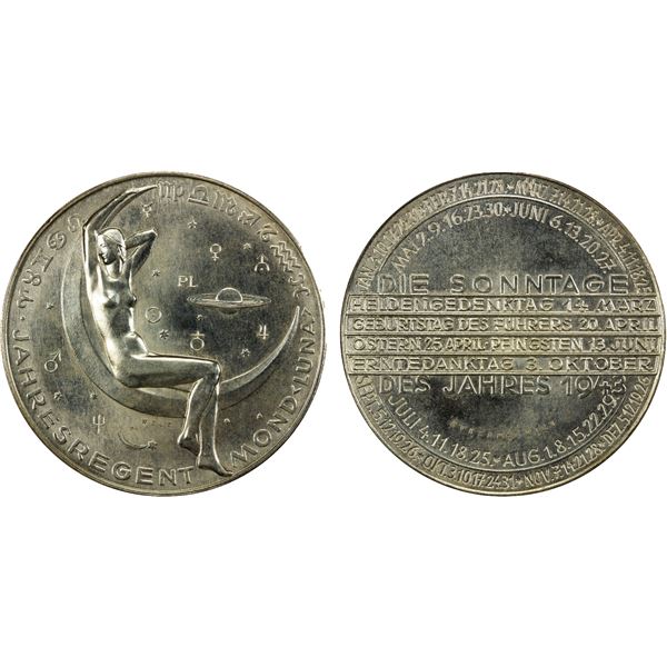 GERMANY: Third Reich, AR medal, 1943, Unc
