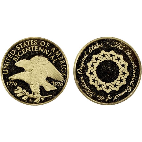 UNITED STATES: AV medal, 1976, Proof