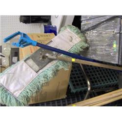 DUST BROOM AND  MOP HANDLE