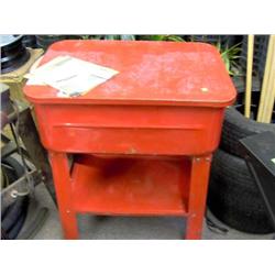 PARTS WASHER ON STAND