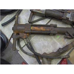 ORANGE ALTAS COPCO PNEUMATIC JACK HAMMER