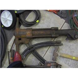 ORANGE ALTAS COPCO PNEUMATIC JACK HAMMER