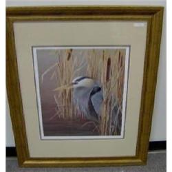 LIMITED EDITION PRINT "BULRUSHES"------11236