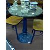 Image 1 : GREEN MARBLE TOP TABLE