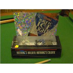 COORS ARCTIC ICE BEER SIGN