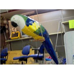 PARROT ON A SWING