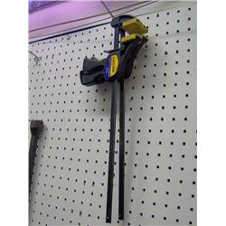 (2)QUICK GRIP WOOD CLAMP