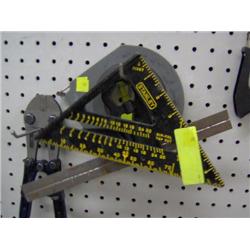 (2) SQUARES & (1) TAPE MEASURE