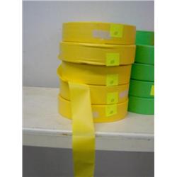 5 ROLLS FLAG TAPE (YELLOW)