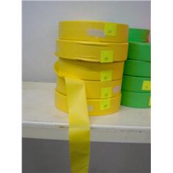 5 ROLLS FLAG TAPE (YELLOW)