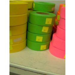 5 ROLLS FLAG TAPE (GREEN)