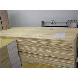 SOLID CLASSIC LODGE FLOORING--UNFINISHED  12' LENGTHS  (1"X 4 1/4")