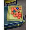 Image 1 : BOX OF SNOOKERS BALLS