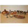 Image 1 : LOT DE 9 ITEMS EN MÉTAL VARIÉS
