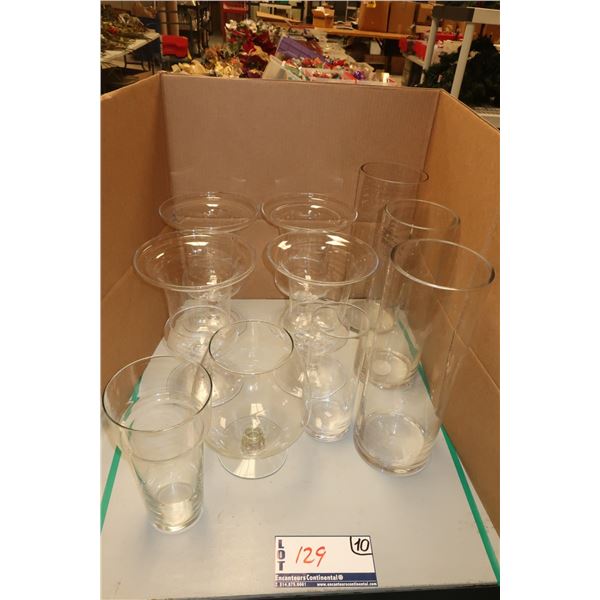 LOT DE 10 VASES VARIÉES