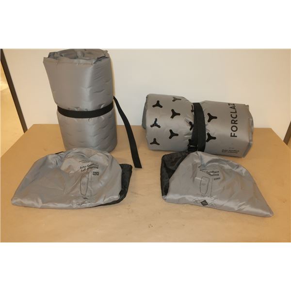 LOT DE 2 MATELAS TREKKING MT100