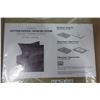 Image 2 : ENS DE DRAPS SATIN DE COTON -DOUBLE