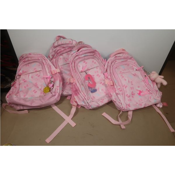 LOT DE 4 SAC À DOS USAGÉ