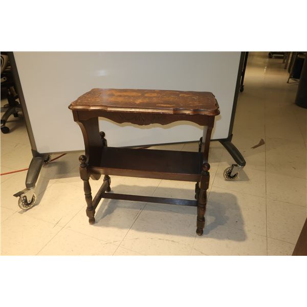 TABLE D'APPOINT EN BOIS 23"x12"x24"