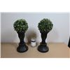 Image 1 : LOT DE 2 DÉCORATIONS