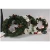 Image 1 : LOT DE 3  COURONNES DE NOËL ASST