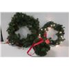 Image 1 : LOT DE 3  COURONNES DE NOËL ASST