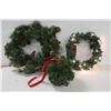 Image 1 : LOT DE 3  COURONNES DE NOËL ASST