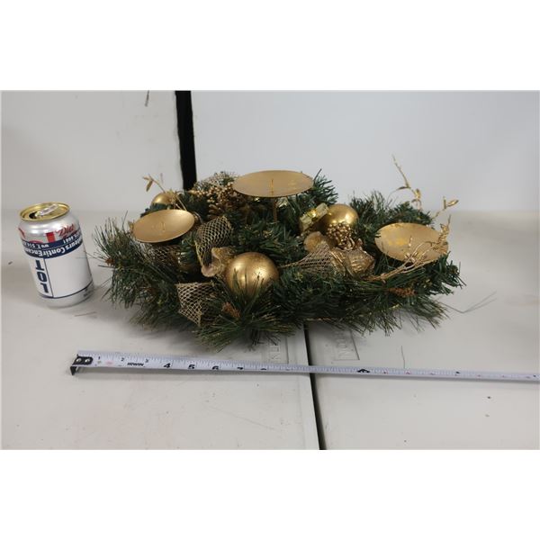 BOUGEOIR DE NOËL DÉCORATIF