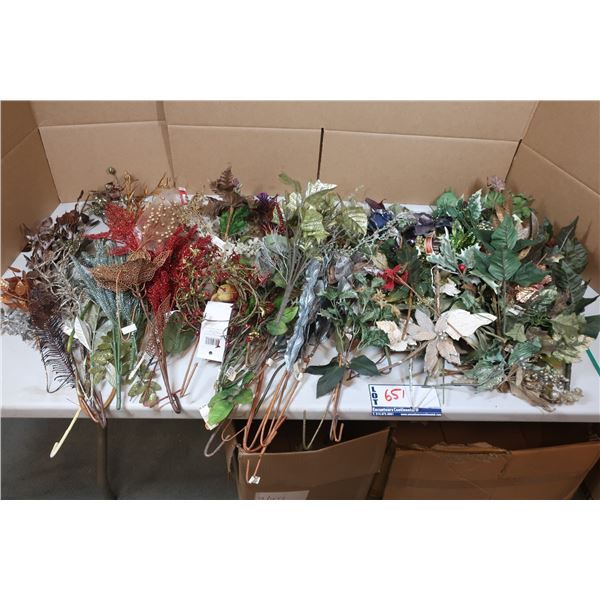 FEUILLAGE DE NOËL ARTIFICIEL