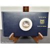 Image 1 : 1992 ISRAEL ROE DEER SILVER COIN AND STAMP BOOK
