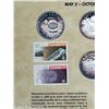 Image 2 : EXPO 86 COIN AND STAMP COLLECTION FINE SILVER
