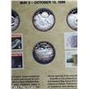 Image 3 : EXPO 86 COIN AND STAMP COLLECTION FINE SILVER