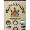 Image 6 : EXPO 86 COIN AND STAMP COLLECTION FINE SILVER