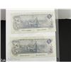 Image 4 : LOT OF 2 1979 $5 CANADA BANK NOTES
