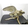 Image 11 : EXTREMELY LARGE SOLID BRASS EAGLE (SEE PICTURES)