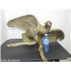 Image 12 : EXTREMELY LARGE SOLID BRASS EAGLE (SEE PICTURES)